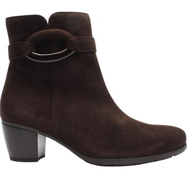 GABOR 75523 BOOT - BROWN SUEDE